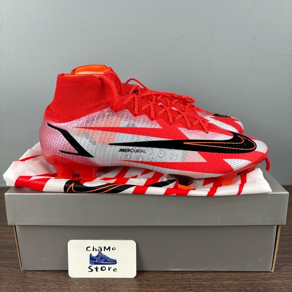 Nike Mercurial Superfly 8 Elite CR7 Fg Chile Red Blk-Ghost DB2858-600 Men Sz 12 - www.indoherbalpharma.com